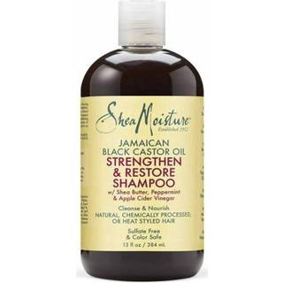 Shea Moisture Jamaican Black Castor Oil Strengthen & Restore Energigivende shampoo til krøllet hår 384 ml - 384 ml