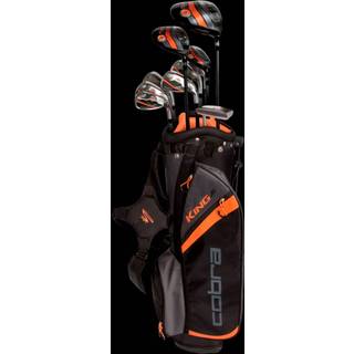 Cobra Golf King JR 10-12 Complete Set Black Højrehåndet Grafit Junior Golfsæt