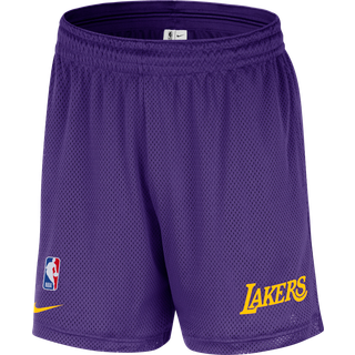 Los Angeles Lakers Nike NBA-shortsene i mesh til mænd - lilla - S