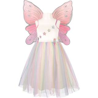 Souza sommerfuglekjole Louanne - str 3-7 år Str 3-4 år (98-104 cm)