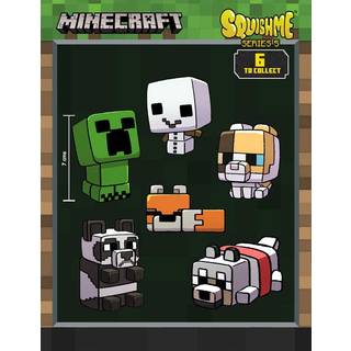 Minecraft Squishme Anti-Stress Figurer - assorteret