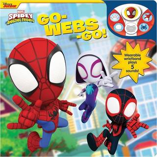 Disney Junior Marvel Spidey and His Amazing Friends: Go-Webs-Go! Sound Book and Wristband