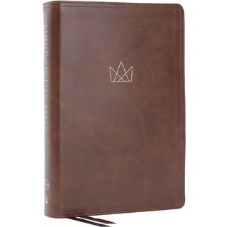 Kingdom Life Bible: Joining God's Mission to Save the World (NKJV, Brown Leathersoft, Red Letter, Comfort Print)