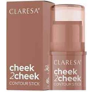 Claresa Cheek 2 Cheek Cremebronzer Stift Skygge 01 Neutral Sand 6 g - 6 g