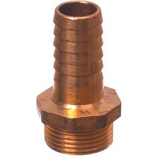 Slangnippel Guidi Hose Connector Male, bronze, 1" G (BSP) (udvendig) til 25 mm (1") slange