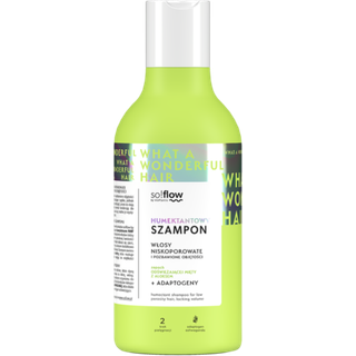 so!flow Low Porosity Shampoo Rensende shampoo Til hår uden volumen 400 ml - 400 ml
