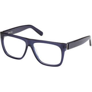 GCDS Unisex GD5031 090 Optiske stel Acetat Blå Geometrisk Normal