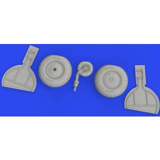 Bf 108 wheels EDUARD