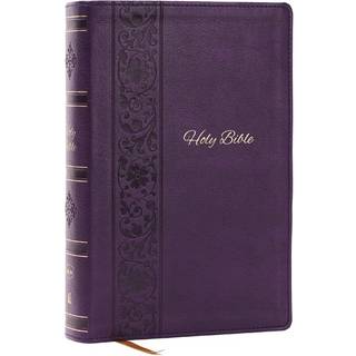 NKJV Bible: Personal Size Giant Print, Purple Leathersoft, Holy Bible, Red Letter, Comfort Print: New King James Version