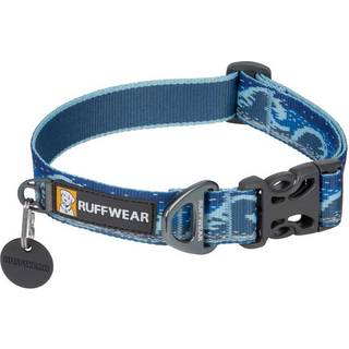 Ruffwear Crag Reflective Dog Collar Midnight Wave, 28-36 cm