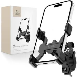 Tech-Protect Universal V3 Bike Mount - Max Mobil: 60-97mm - Sort