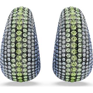 Sublima Ohrclips, Rundschliff, Groß, Mehrfarbig, Rutheniert