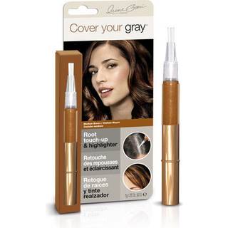 D?k din gr? rod touch -up og mark?r - medium brun