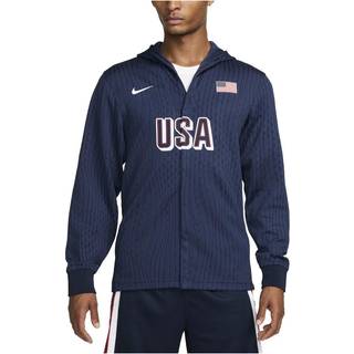 USA Nike Dri-FIT ADV-basketballjakke til mænd - blå - XL