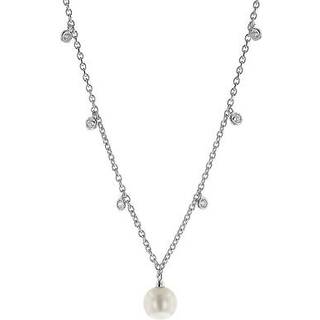 Viventy 783849 Damen-Halskette Silber 925 mit Perle und Zirkonias