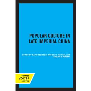 Popular Culture in Late Imperial China