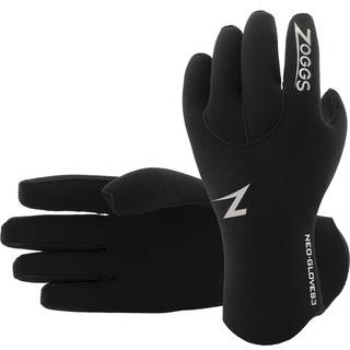 Zoggs Neoprene Swimming Gloves 3 Black, L (9)
