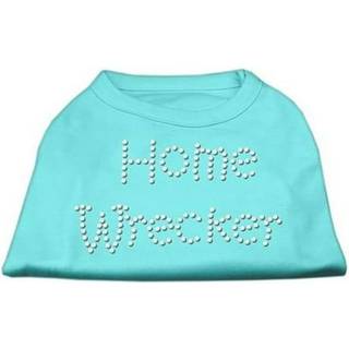 Hemvrak Rhinestone -skjortor Aqua xxxl