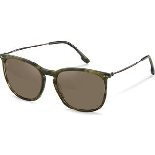 Rodenstock R3342 C151 57 Solbriller Kvinder Tortoiseshell - Olive Green Tortoise - 57mm