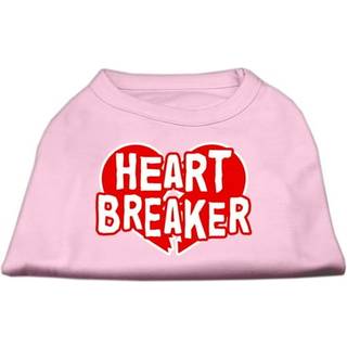 Hjärtbrytare skärmtryck skjorta ljusrosa med