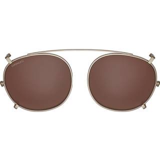 Serengeti Laerry Clip-On Only Polarized SS603002 Standard Solbriller Mænd Guld - Shiny Light Gold - Standard