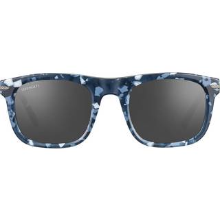Serengeti Charlton Polarized SS576007 52 Solbriller Mænd Blue - Shiny Blue Marble - 52mm