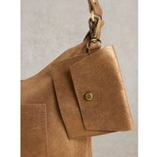 White Stuff White Stuff Metallic Fern Leather Cross-Body Bag