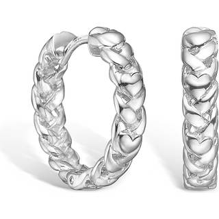 BLOSSOM øreringe i sølv Ø20