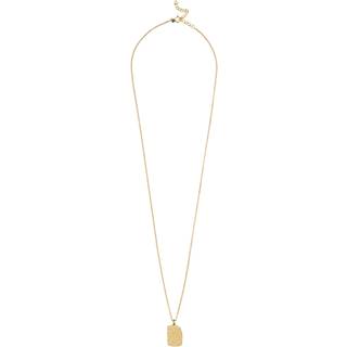 Enamel Mom Statement Halskæde 18 kt. Forgyldt Sølv N125G - Dame - 925 Sterling Silver