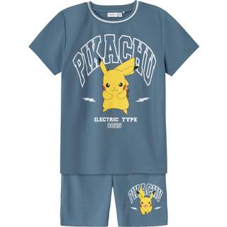 Name It Provincial Blue Pokemon Shorts/t-shirt Sæt