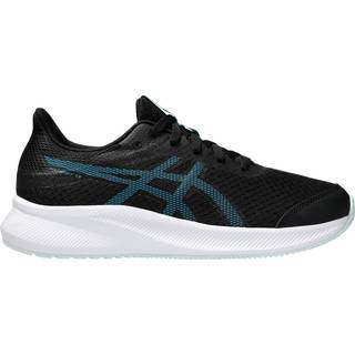 ASICS Patriot 13 GS Neutral Running Shoe Kids - Black, Light Blue, Size K13.5 - black