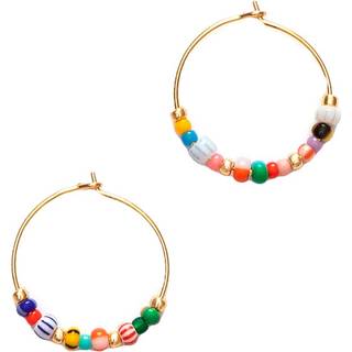 ANNI LU Golden Alaia Øreringe 18 kt. Forgyldt Messing 201-30-11 - Dame - Brass