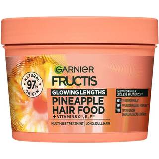 Garnier Fructis Pineapple Hair Food Hårmaske til ødelagte hårspidser 400 ml - 400 ml