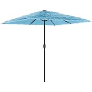 Haveparasol Med Stålstang - Blå / 248 x 248 x 248 cm