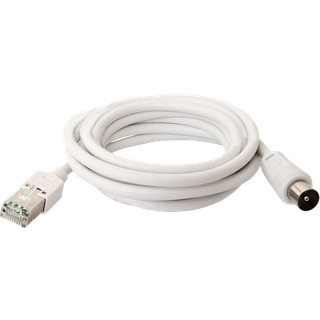 Macab TVB-01 CAT-Line RJ-45 til RF han | 2 meter | PRIS-MATCH