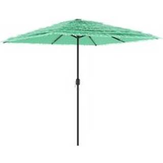 Haveparasol Med Stålstang - Grøn / 248 x 248 x 248 cm