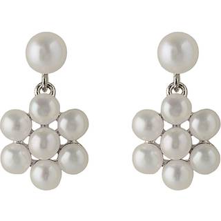 Pernille Corydon Ocean Bloom Sterling Sølv Øreringe med Perler