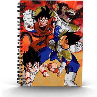 DRAGON BALL Z - Red - 3D Lenticular Effect Notebook
