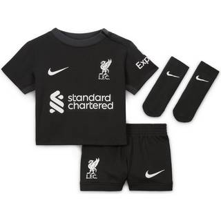 Liverpool FC 2024/25 Stadium Away Nike Football Replica-sæt i tre dele til babyer/småbørn - grøn - 24-36M