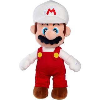 SUPER MARIO - Fire Mario - Plush Toy 30cm