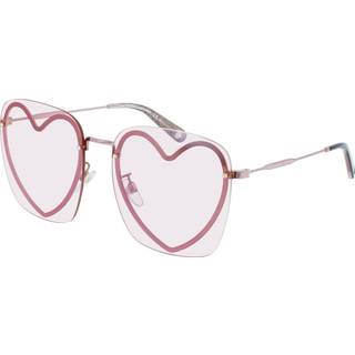 Marc Jacobs Kvinde MARC 493/S 733/VQ Solbriller Metal Rosa Rosa Firkantet Normal