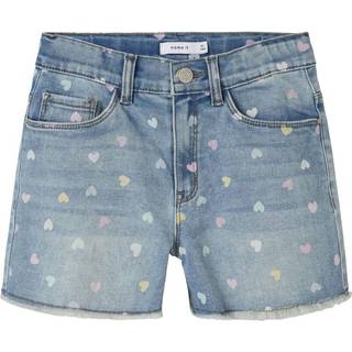 NAME IT Denim Shorts Rose Medium Blue Denim