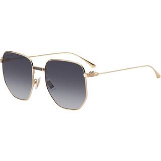 ETRO Kvinde ETRO 0020/S 000/9O Solbriller Metal Guld Grå Firkantet Normal Skygge