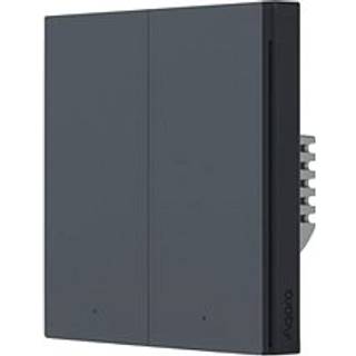 Aqara Smart Wall Switch H1 Double- Grey (No Neutral)