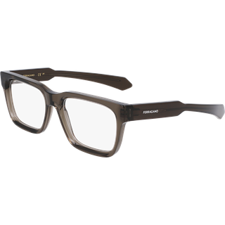 Ferragamo Mand SF2941N 023 Optiske stel Acetat Grå Firkantet Normal Normal