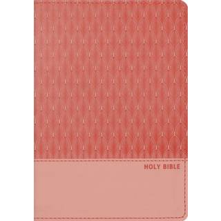 NRSVue, Holy Bible, Compact, Leathersoft, Peach, Comfort Print