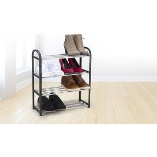 Skostativ med 4 hylder