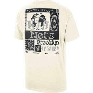 Nike NBA Brooklyn Nets Oversized T-Shirt fv9249-901 Størrelse S