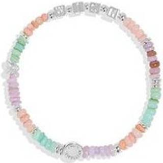 Joma Multi Cubes Birthday Wish Children's Bracelet - Silver - Multi-colour - 15.5cm