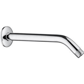 Lyse brusere brusere arm med flange 10 tommer fast messing bruserhoved forlængelsesarm vægmonteret bruserørarm til nedbør bruserhoved og håndhold